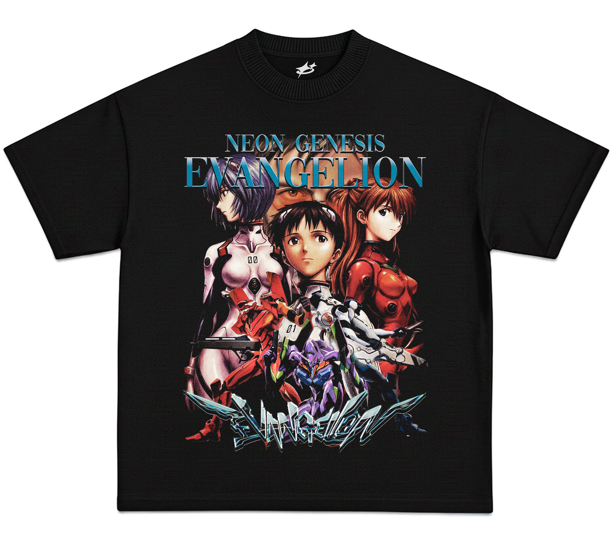 Camiseta Oversized Evangelion