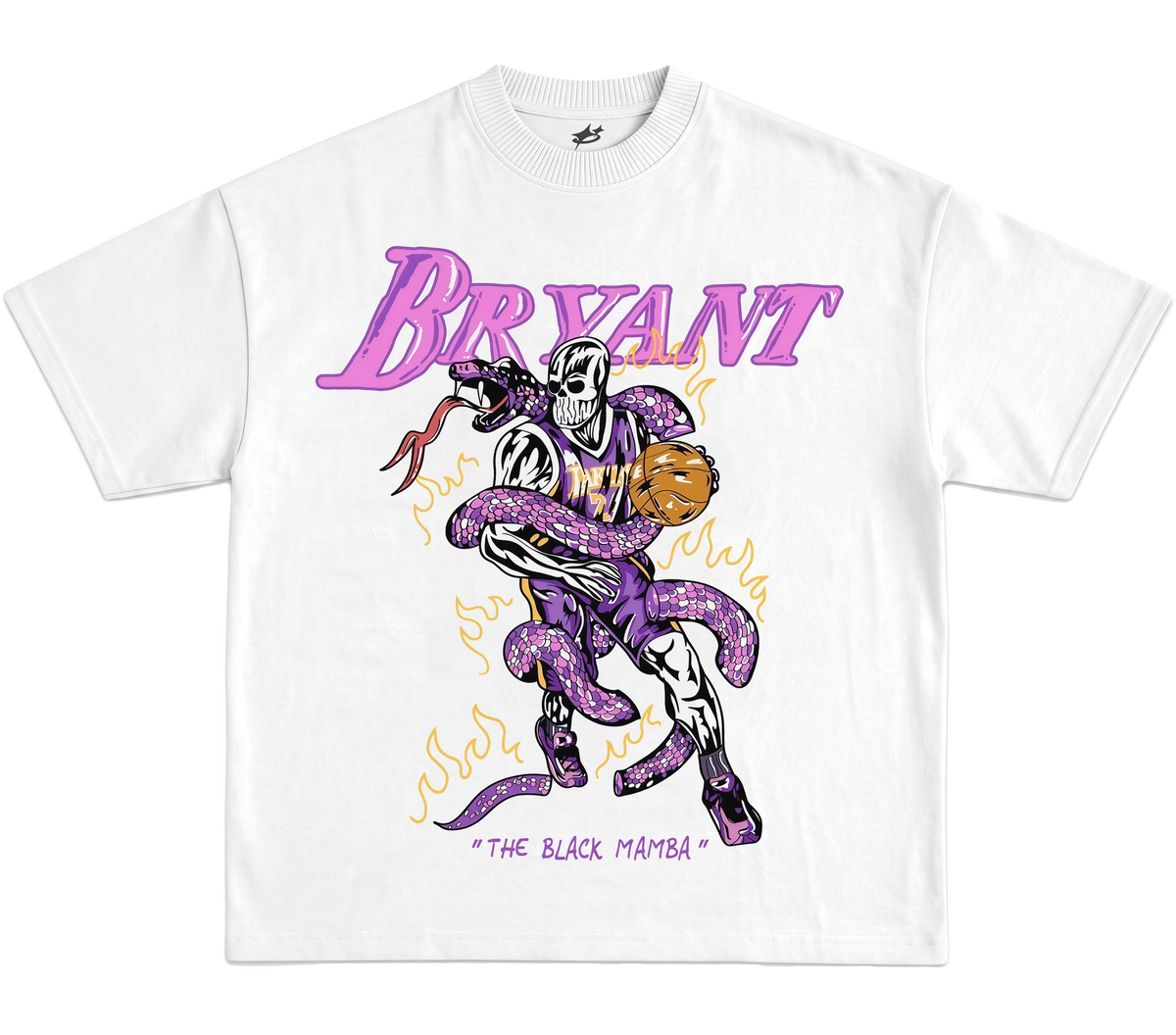 Camiseta Oversized The black mamba