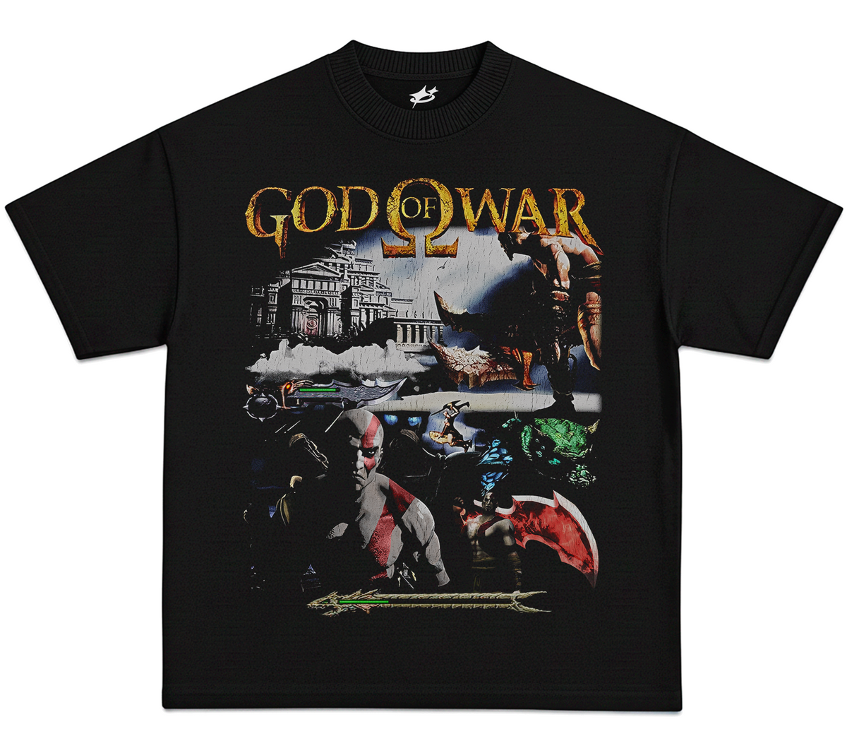 Camiseta Oversized God Of War