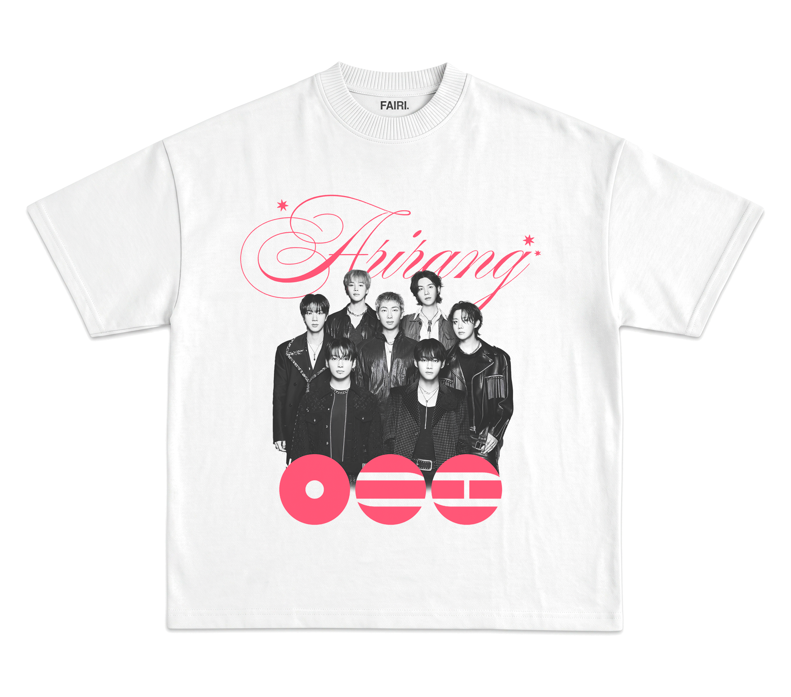 Camiseta Oversized BTS Arirang