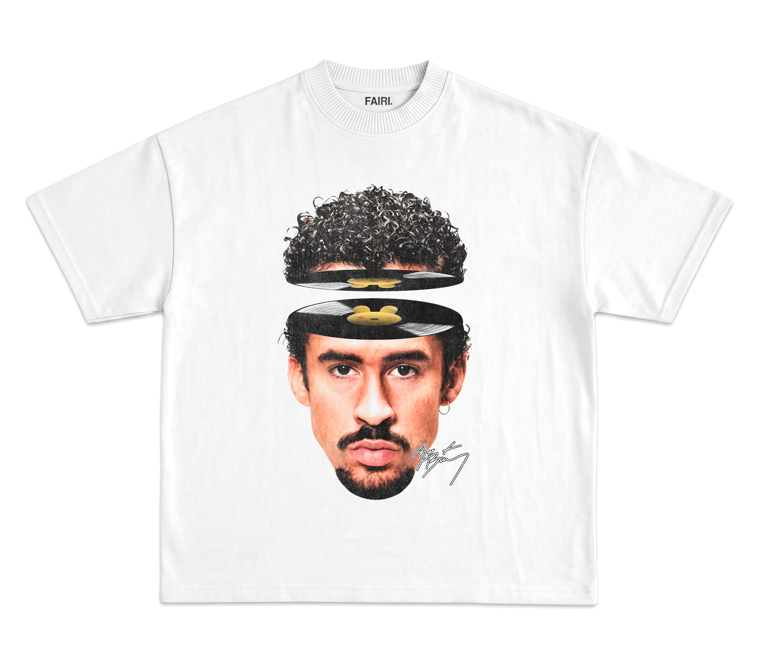 Camiseta Oversized Bad Bunny