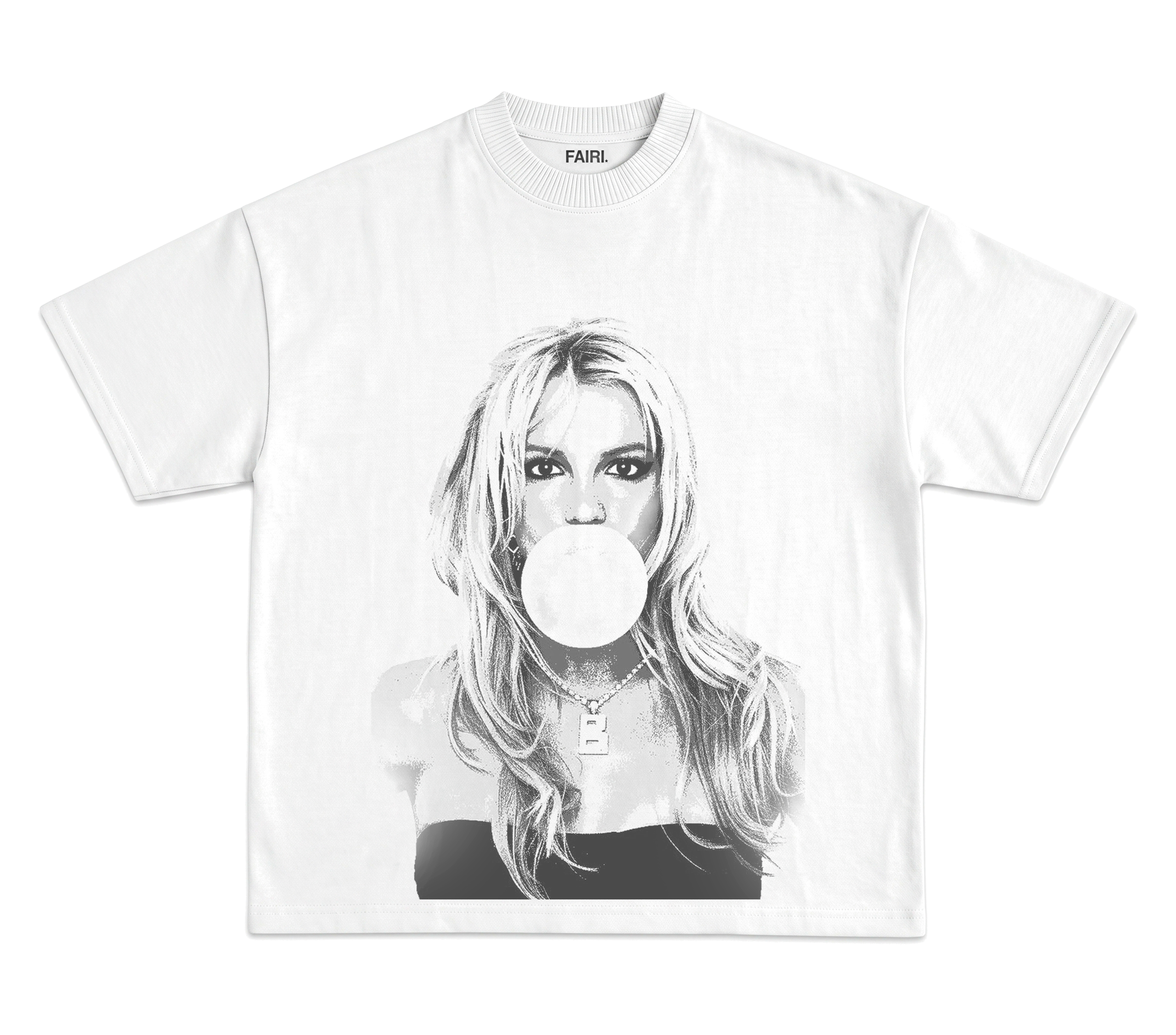 Camiseta Oversized Britney Spears