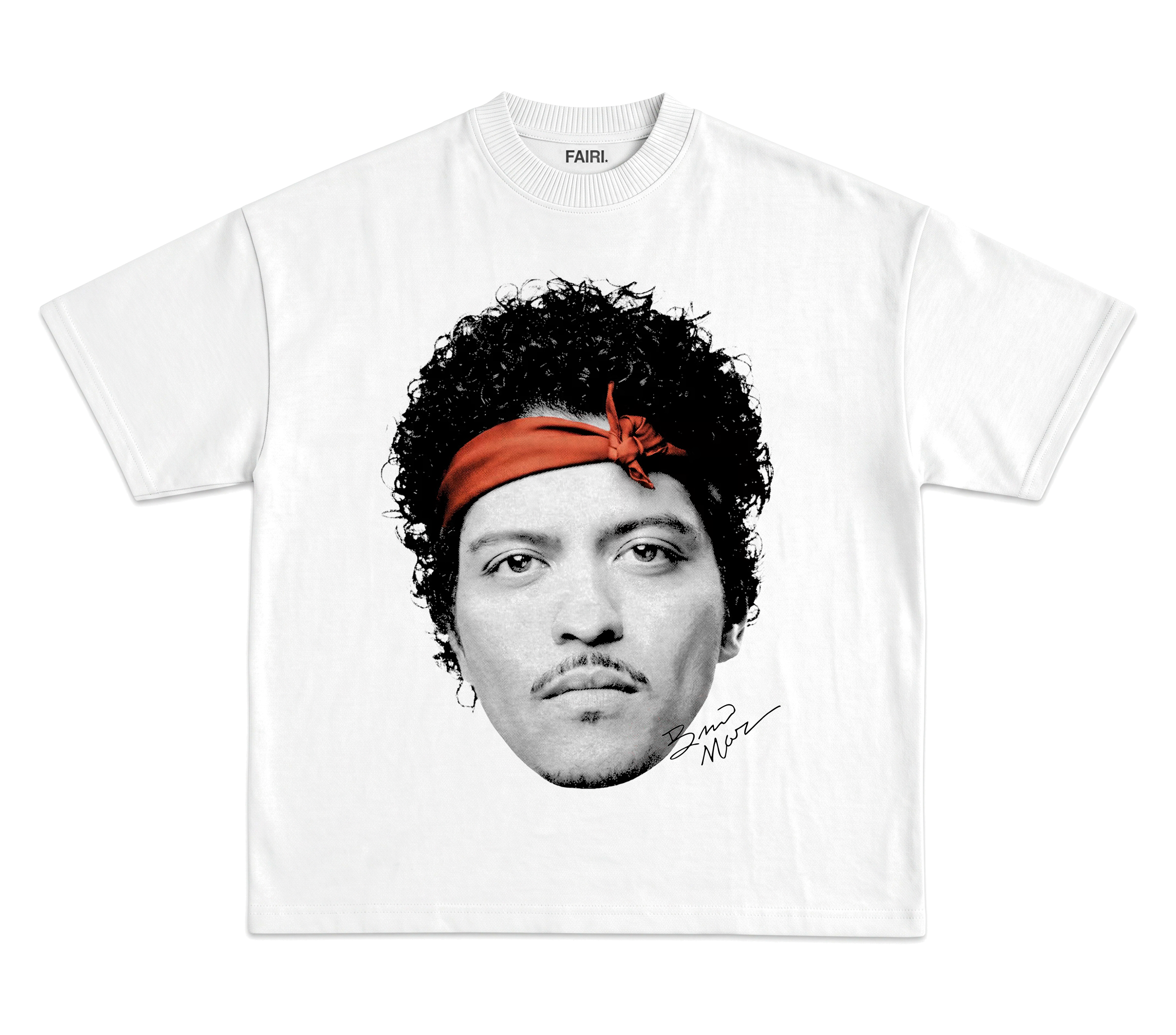 Camiseta Oversized Bruno Mars