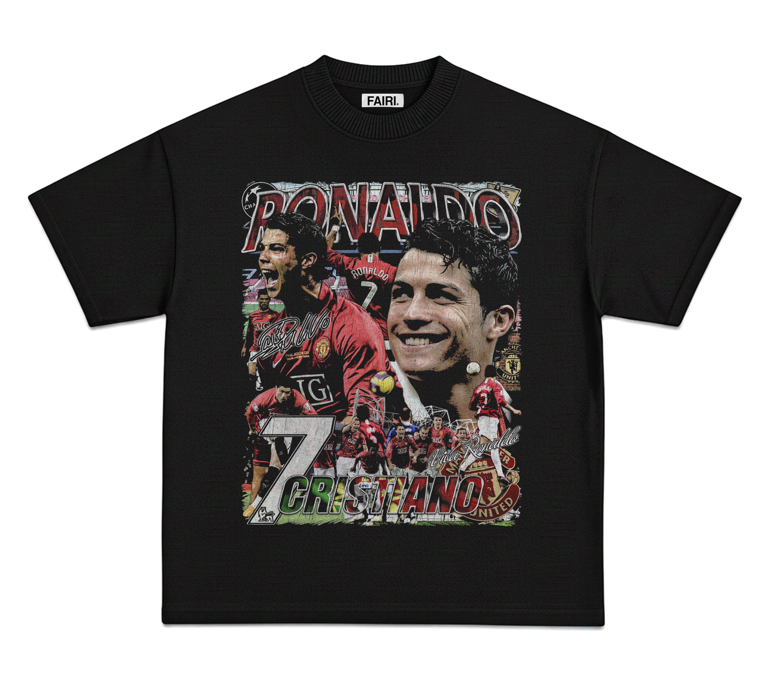 Camiseta Oversized  Cristiano Ronaldo
