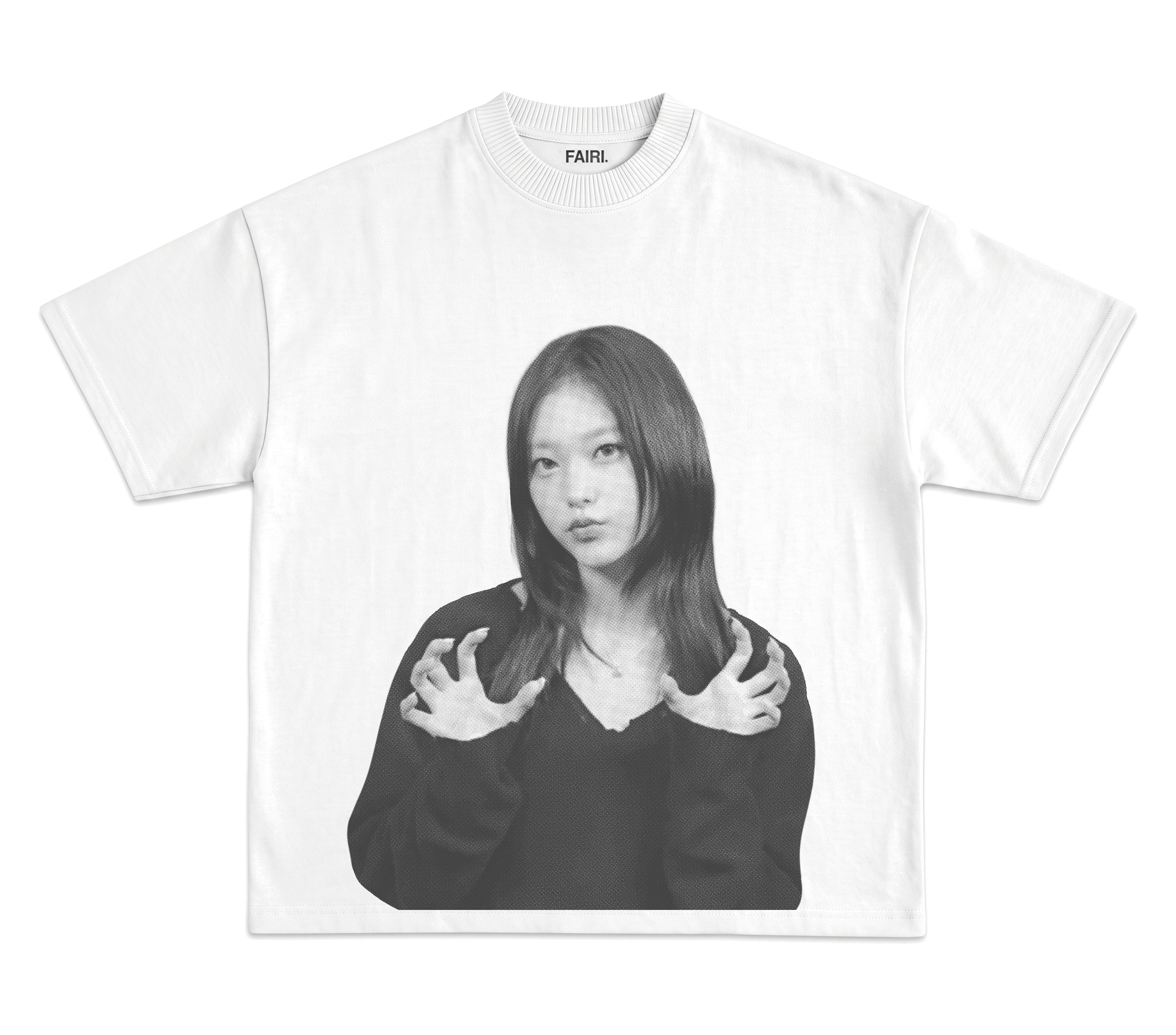 Camiseta Oversized HAERIN Y2K