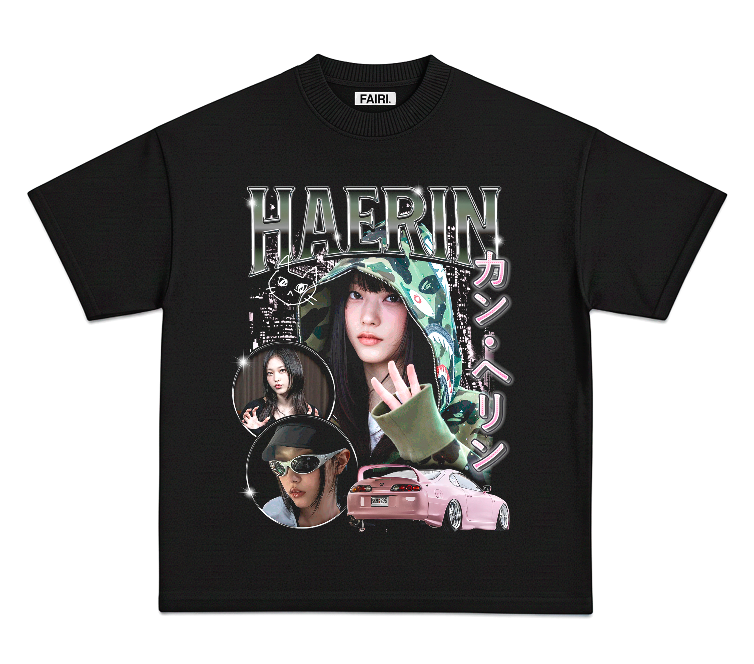 Camiseta Oversized Haerin
