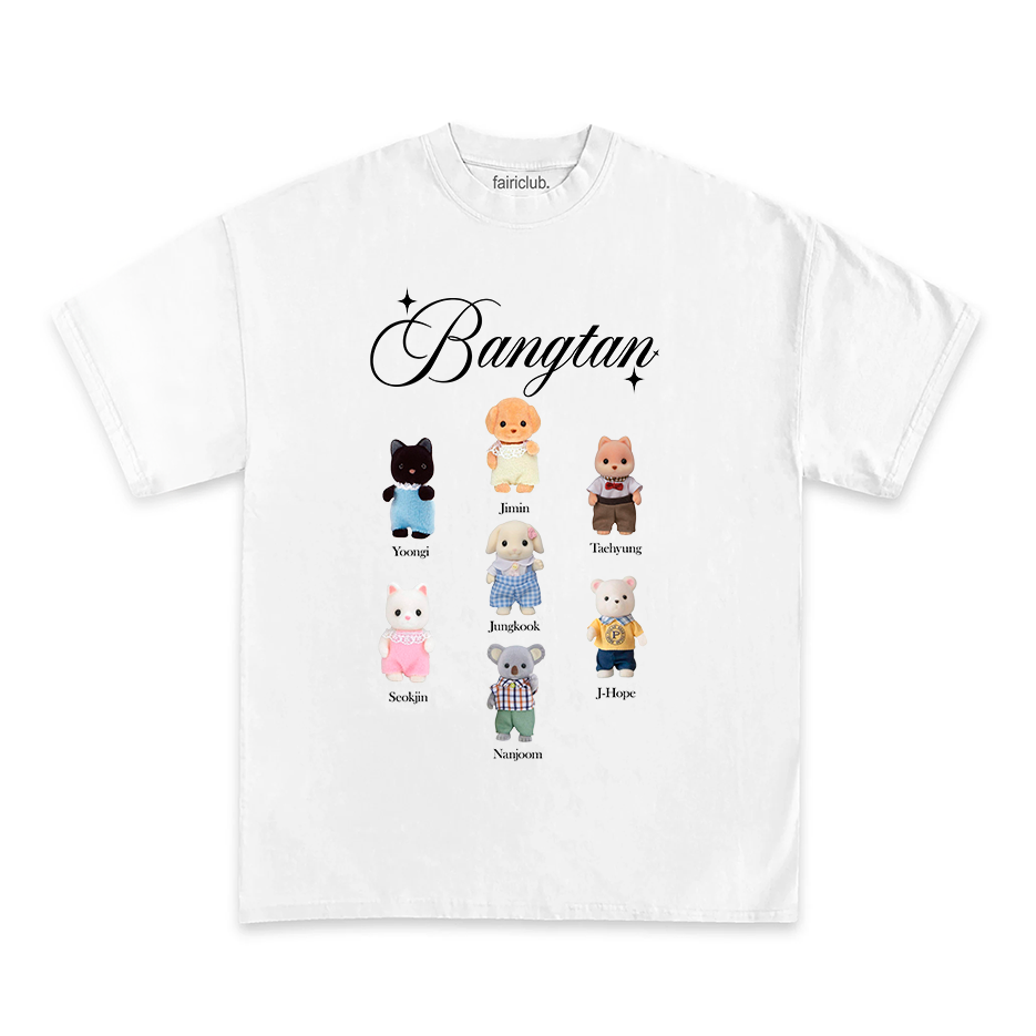 Camiseta Bangtan X Sylvanian