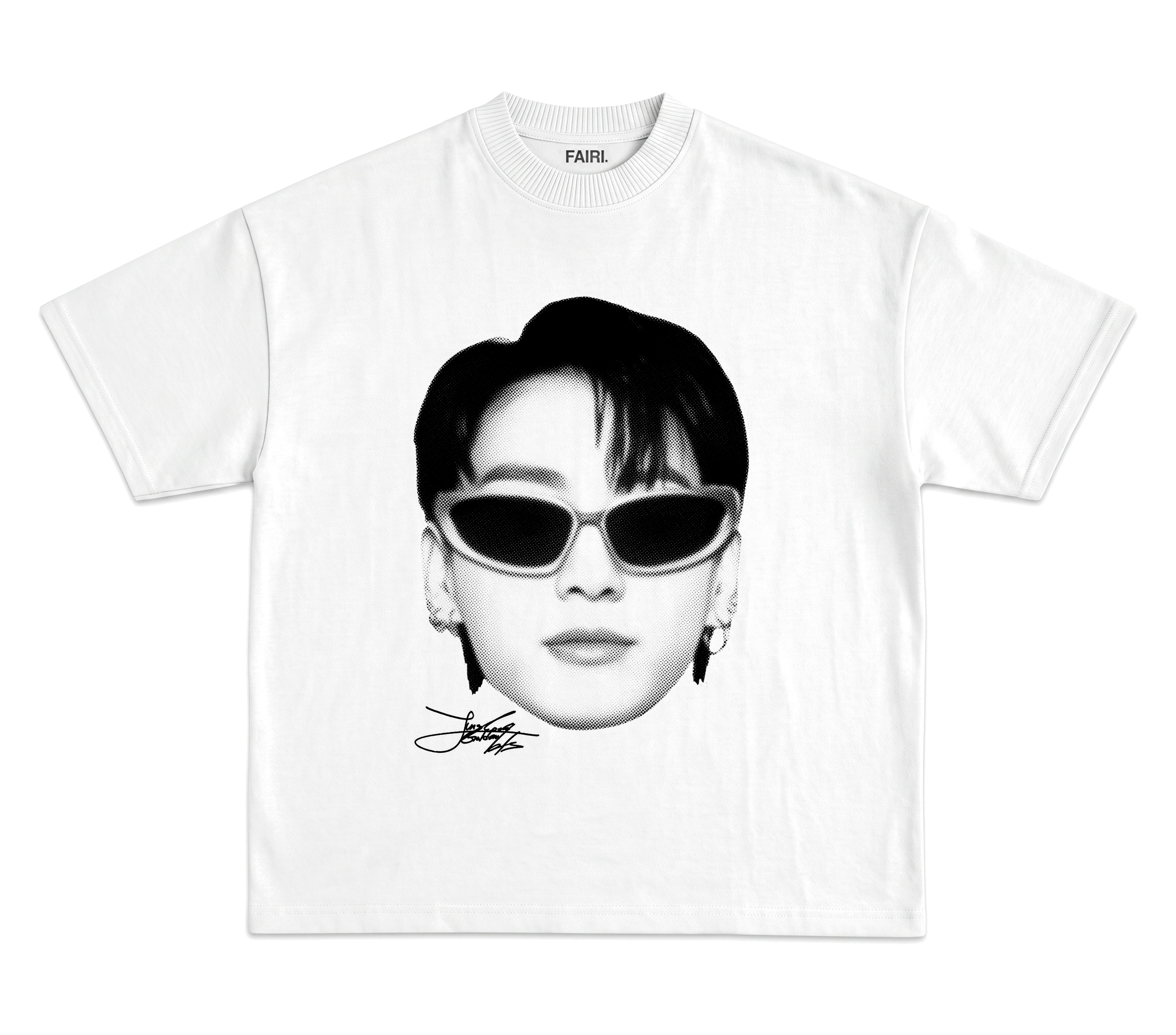 Camiseta Oversized Jungkook Y2K