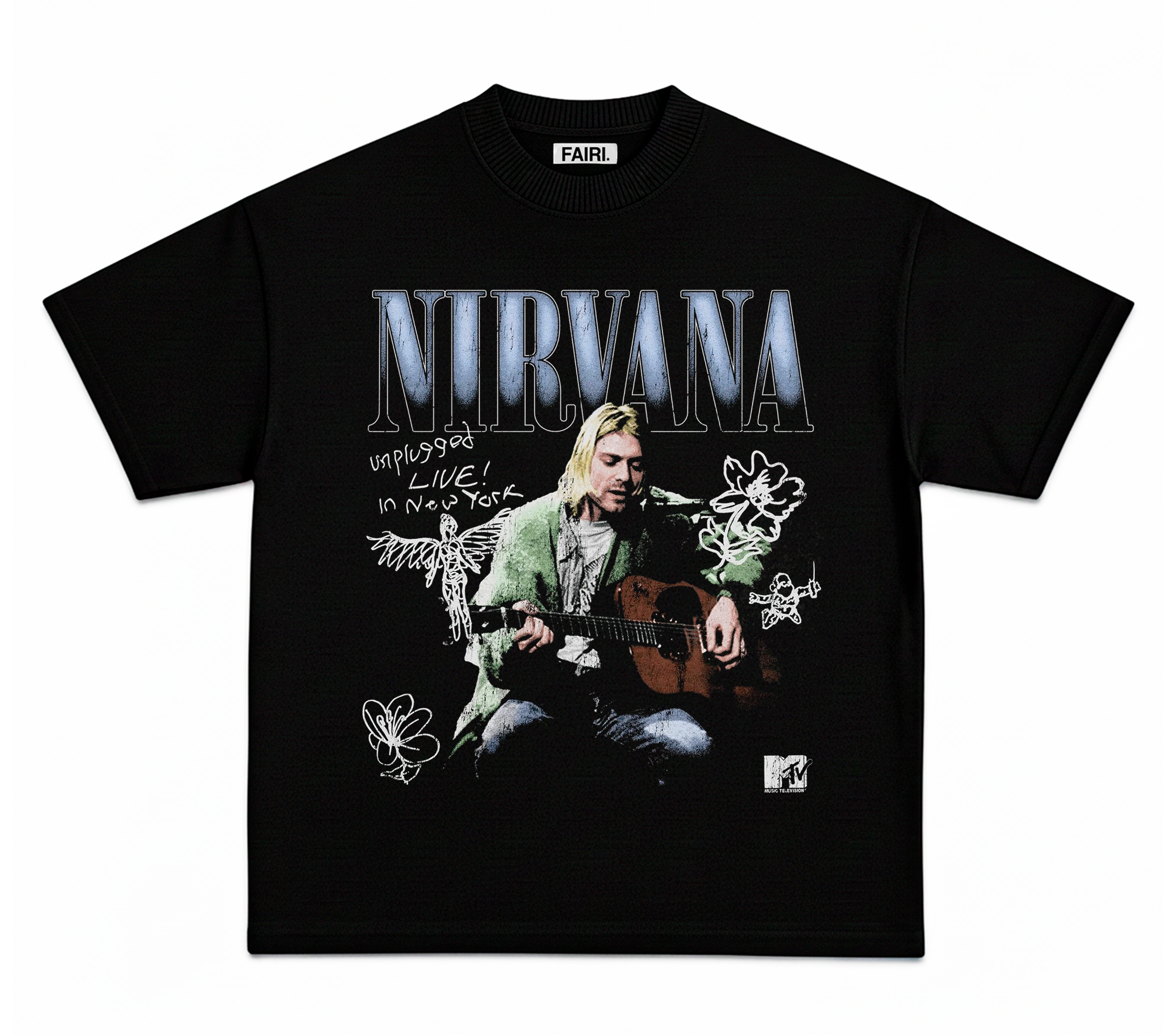 Camiseta Oversized Nirvana