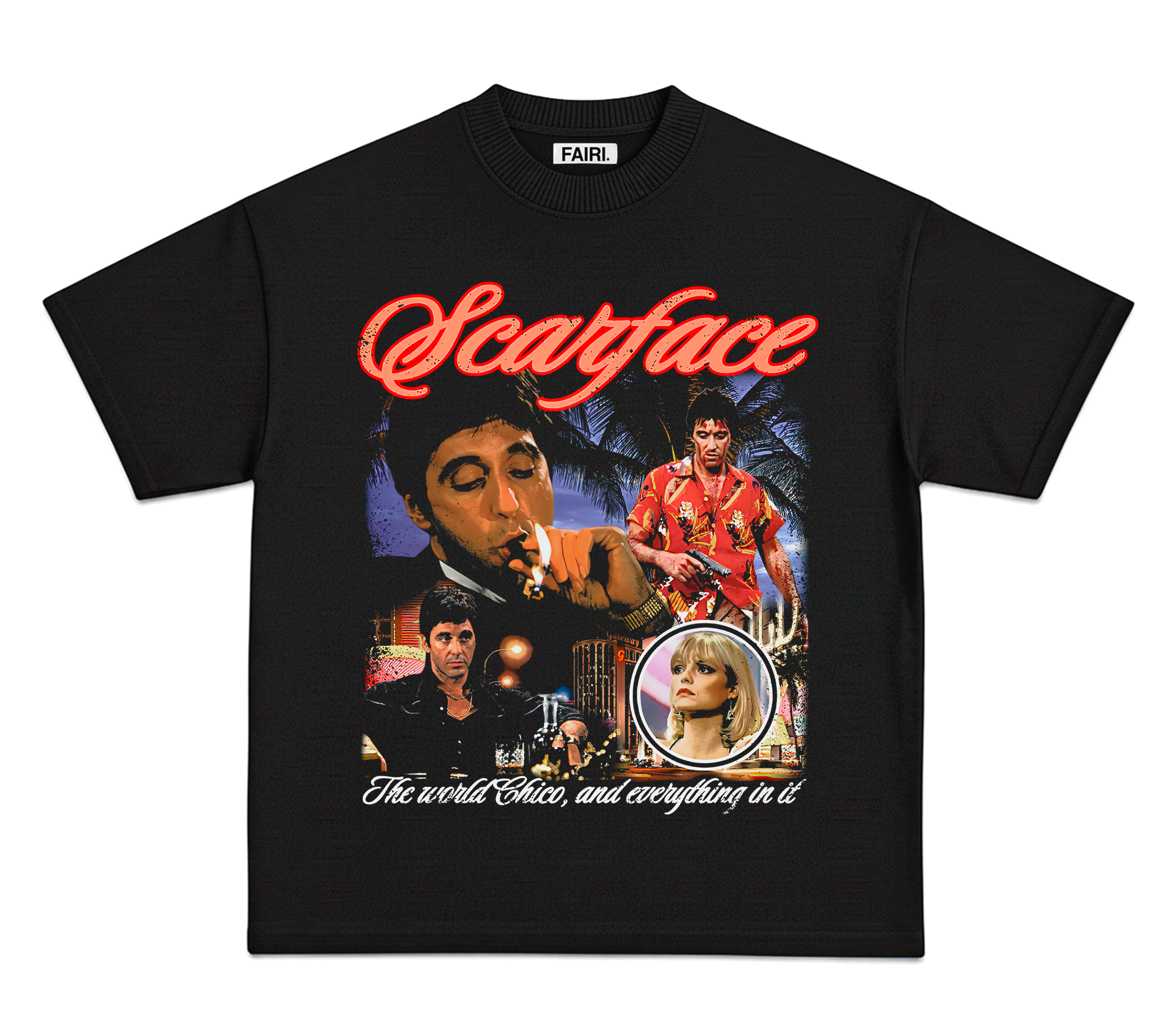 Camiseta Oversized Scarface