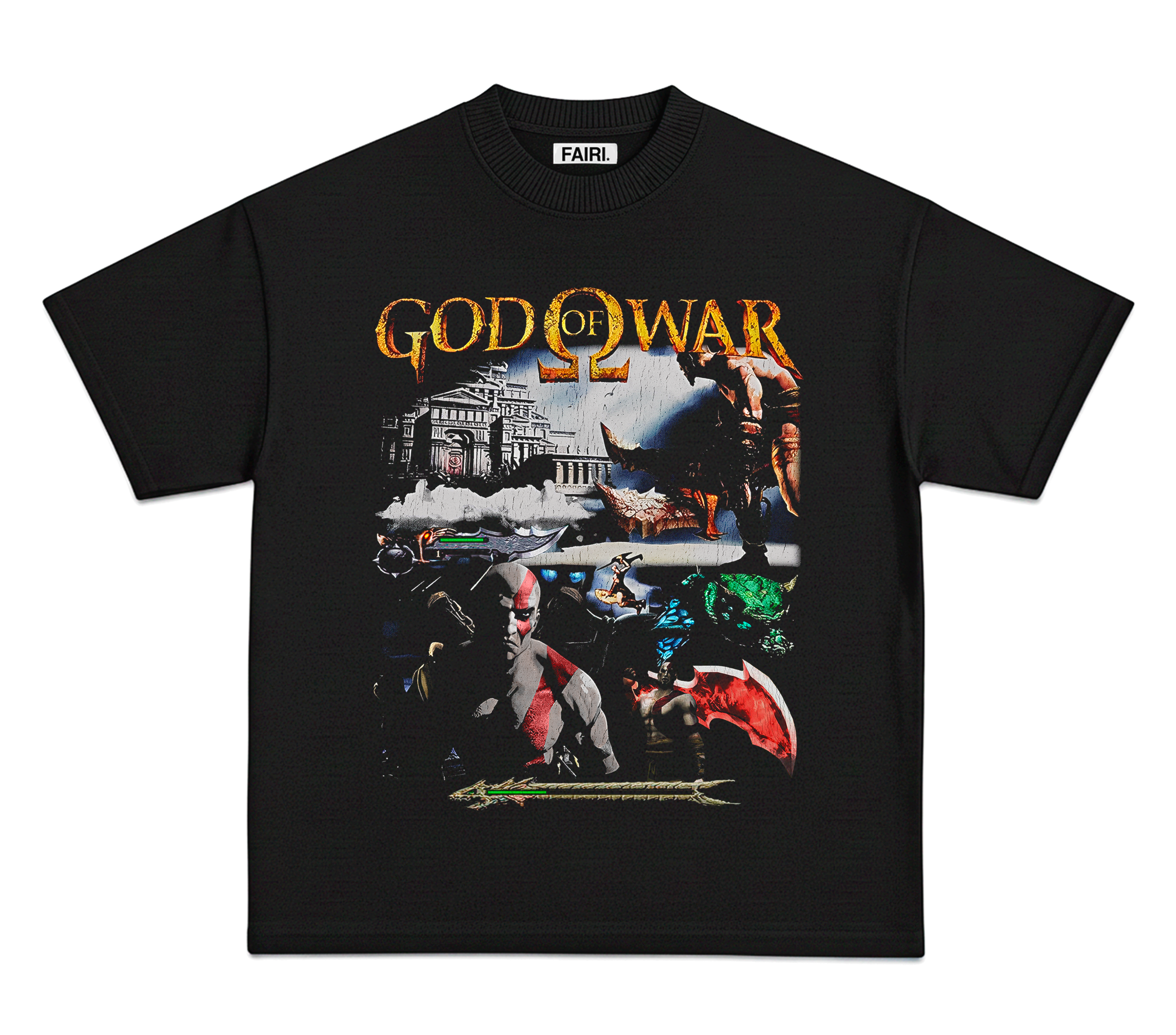 Camiseta Oversized God Of War
